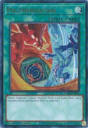 Polymerization (B) (HERO Art) (UR) (RA03-EN051) - Quarter Century Bonanza 1st Edition