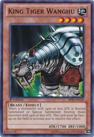 King Tiger Wanghu (BP01-EN129) - Battle Pack: Epic Dawn Unlimited