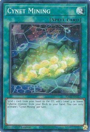Cynet Mining (RA03-EN067) - Quarter Century Bonanza 1st Edition