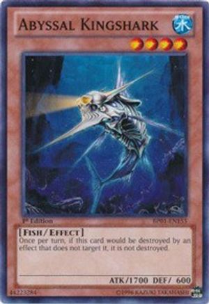 Abyssal Kingshark (BP01-EN155) - Battle Pack: Epic Dawn 1st Edition