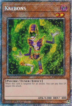 Krebons (Platinum Secret Rare) (RA03-EN201) - Quarter Century Bonanza 1st Edition