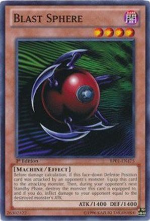 Blast Sphere (BP01-EN175) - Battle Pack: Epic Dawn 1st Edition