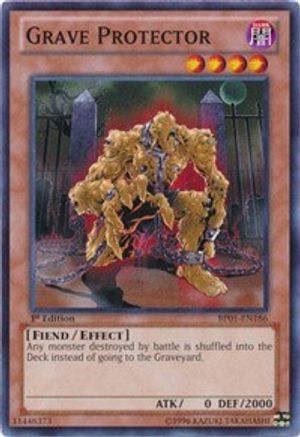 Grave Protector (BP01-EN186) - Battle Pack: Epic Dawn Unlimited