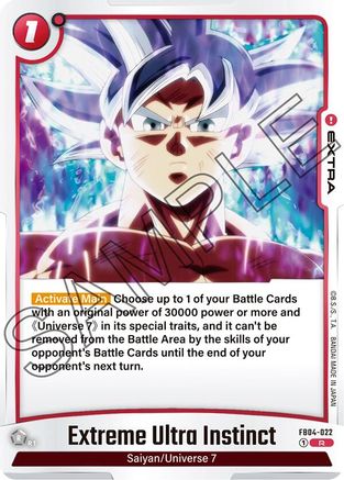 Extreme Ultra Instinct (FB04-022) - Ultra Limit Holofoil