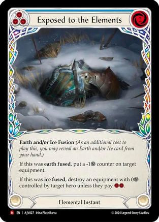 Exposed to the Elements [AJV027] (Armory Deck: Jarl Vetreidi)