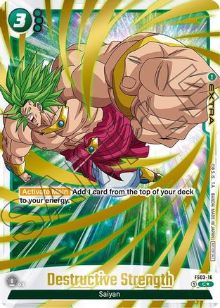 Destructive Strength (Championship Pack 03) (FS03-16) - Tournament and Championship Promos Holofoil