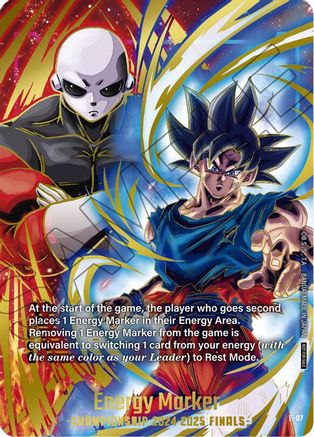 Energy Marker - E-07 (Championship 2024-2025 Finals) (E-07) - Tournament and Championship Promos Holofoil