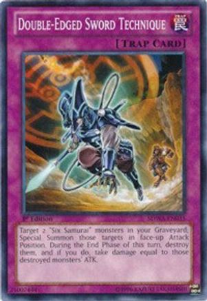 Double-Edged Sword Technique (SDWA-EN035) - Structure Deck: Samurai Warlords 1st Edition