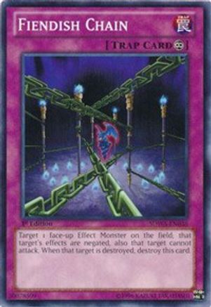 Fiendish Chain (SDWA-EN036) - Structure Deck: Samurai Warlords 1st Edition