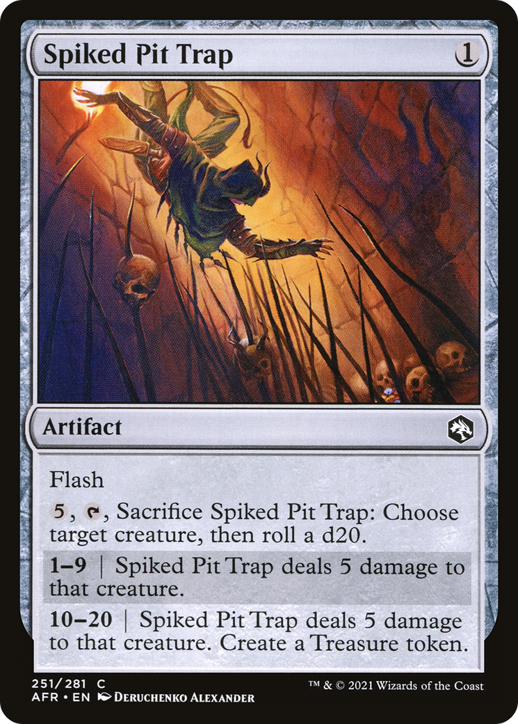 Spiked Pit Trap [Dungeons & Dragons: Adventures in the Forgotten Realms]