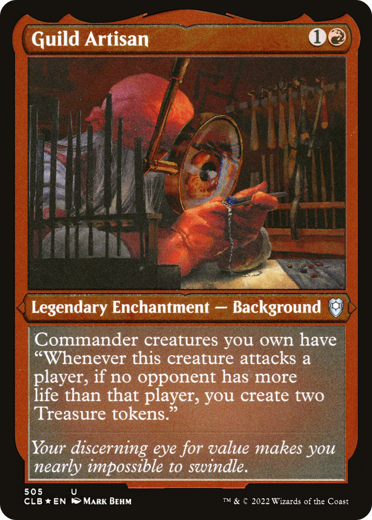 Guild Artisan (Foil Etched) [Commander Legends: Battle for Baldur's Gate]