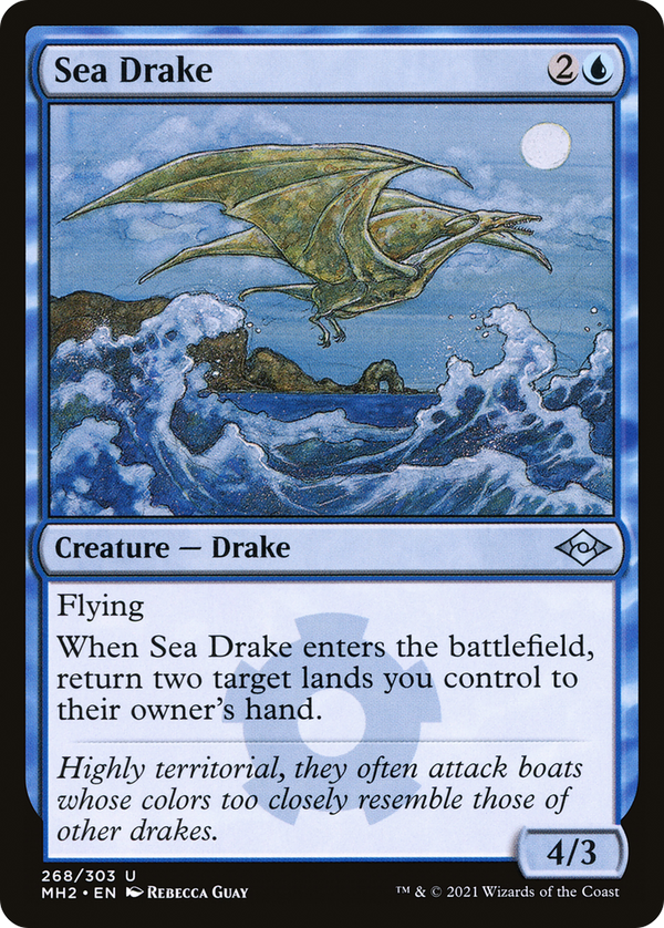 Sea Drake (Foil Etched) [Modern Horizons 2]
