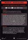 Vampire Wedding Planner // Vampire Wedding Planner (cont'd) (MVOW-002) - Innistrad: Crimson Vow Minigames Foil