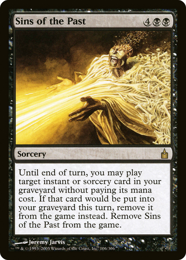 Sins of the Past [Ravnica: City of Guilds]