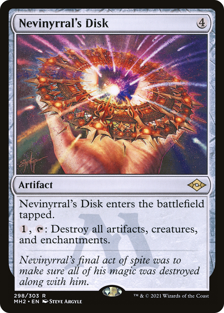 Nevinyrral's Disk (Foil Etched) [Modern Horizons 2]