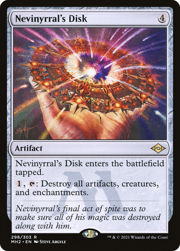 Nevinyrral's Disk (Foil Etched) [Modern Horizons 2]
