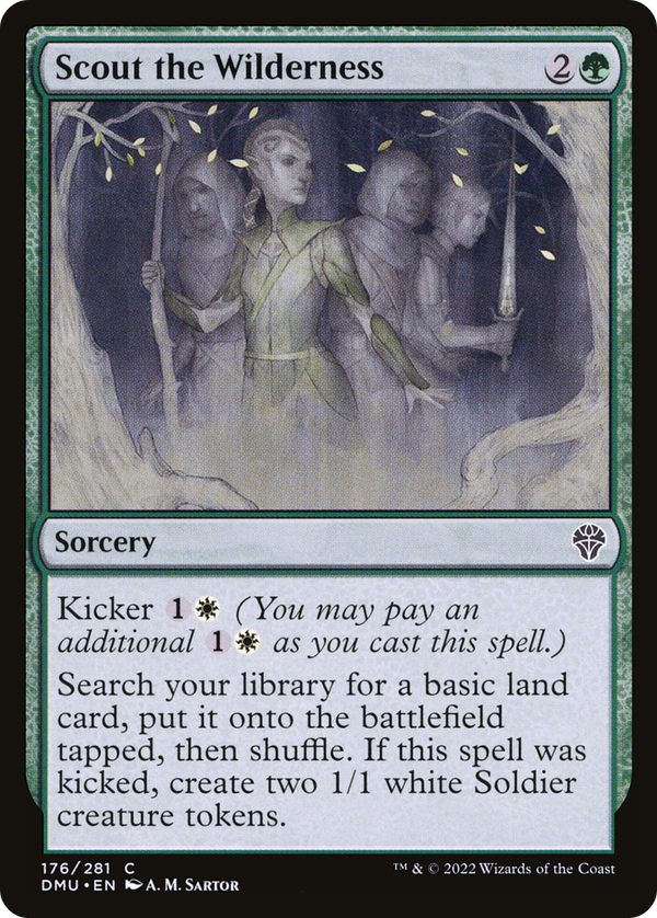 Scout the Wilderness [Dominaria United]
