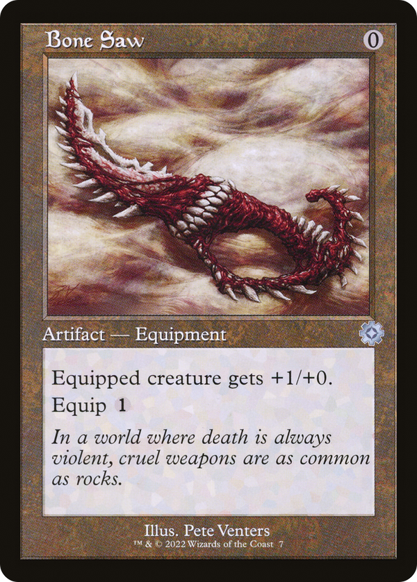 Bone Saw (Retro) [The Brothers' War Retro Artifacts]