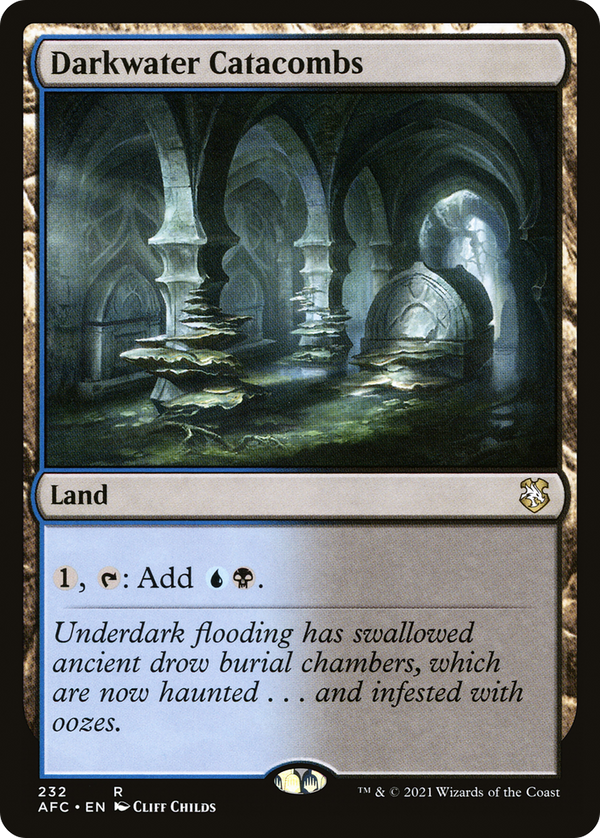 Darkwater Catacombs [Dungeons & Dragons: Adventures in the Forgotten Realms Commander]