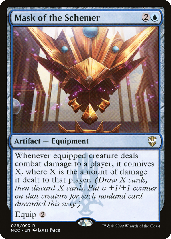 Mask of the Schemer [Streets of New Capenna Commander]