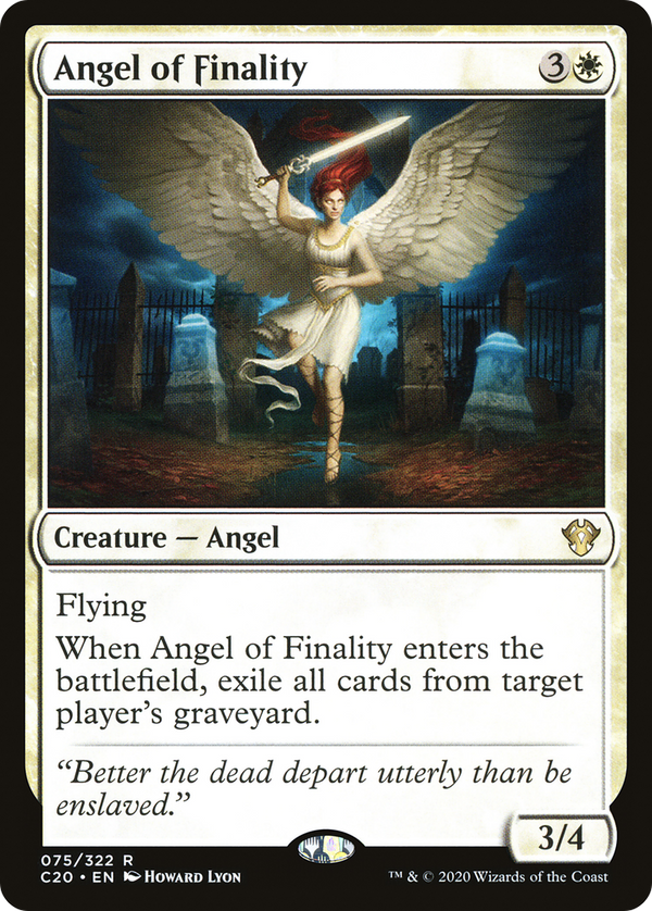 Angel of Finality [Commander 2020]
