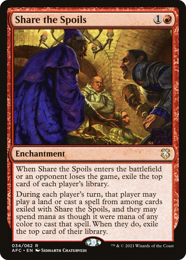 Share the Spoils [Dungeons & Dragons: Adventures in the Forgotten Realms Commander]