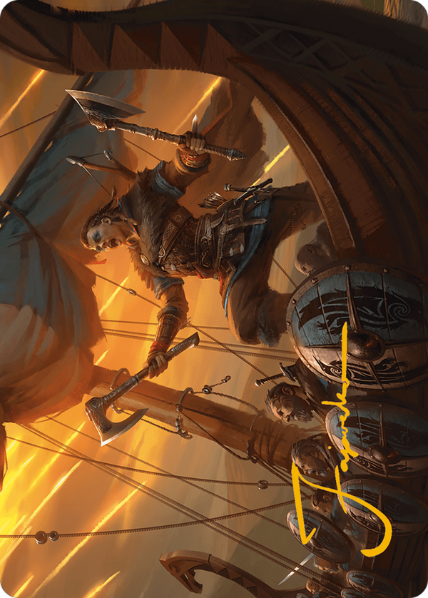 Eivor, Battle-Ready Art Card (Gold-Stamped Signature) [Assassin's Creed Art Series]