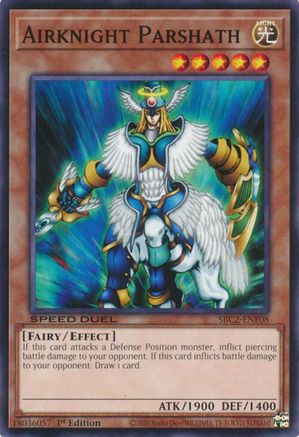 Airknight Parshath (SBC2-ENF08) - Speed Duel: Battle City Finals 1st Edition