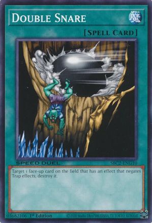 Double Snare (SBC2-ENG10) - Speed Duel: Battle City Finals 1st Edition