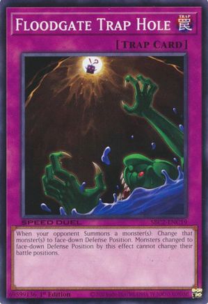 Floodgate Trap Hole (SBC2-ENC19) - Speed Duel: Battle City Finals 1st Edition