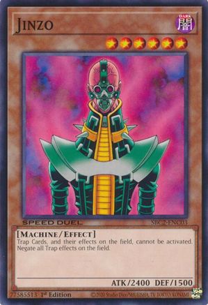 Jinzo (SBC2-ENC03) - Speed Duel: Battle City Finals 1st Edition