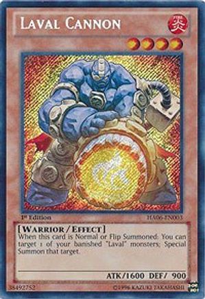 Laval Cannon (HA06-EN003) - Hidden Arsenal 6: Omega Xyz 1st Edition