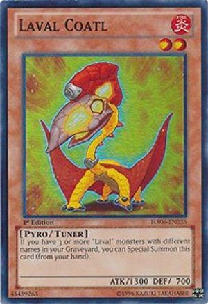Laval Coatl (HA06-EN035) - Hidden Arsenal 6: Omega Xyz Unlimited