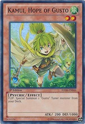 Kamui, Hope of Gusto (HA06-EN044) - Hidden Arsenal 6: Omega Xyz Unlimited