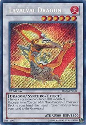 Lavalval Dragun (HA06-EN048) - Hidden Arsenal 6: Omega Xyz 1st Edition
