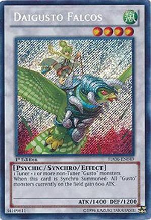 Daigusto Falcos (HA06-EN049) - Hidden Arsenal 6: Omega Xyz 1st Edition