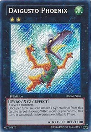 Daigusto Phoenix (HA06-EN054) - Hidden Arsenal 6: Omega Xyz Unlimited