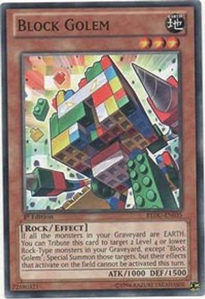 Block Golem (REDU-EN035) - Return of the Duelist Unlimited