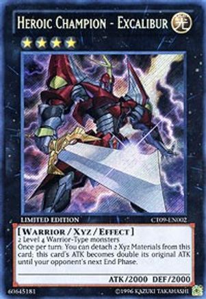 Heroic Champion - Excalibur (REDU-EN041) - Return of the Duelist 1st Edition