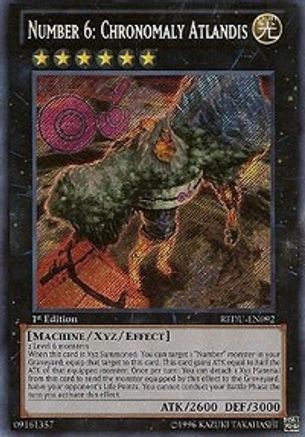 Number 6: Chronomaly Atlandis (REDU-EN092) - Return of the Duelist 1st Edition