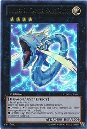 Number 91: Thunder Spark Dragon (REDU-EN098) - Return of the Duelist 1st Edition