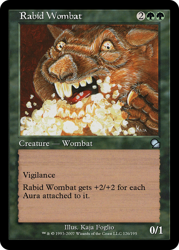 Rabid Wombat (ME1-126) - Masters Edition