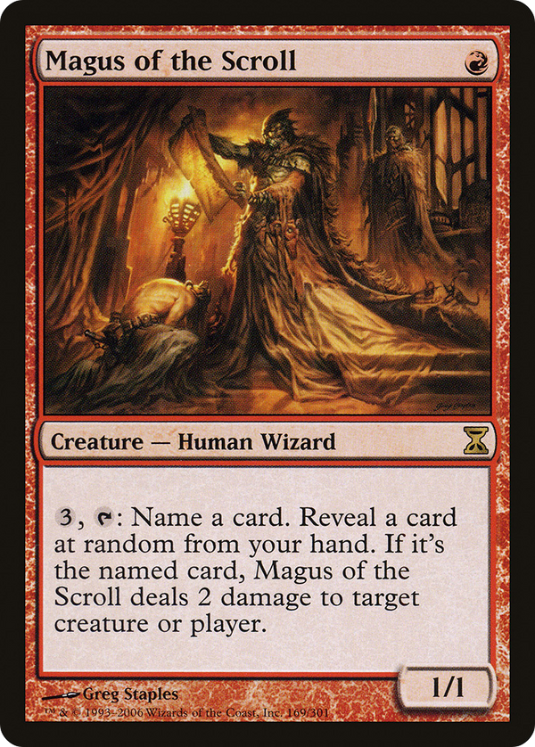 Magus of the Scroll [Time Spiral]