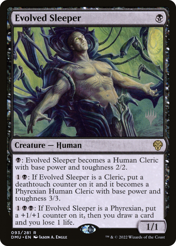 Evolved Sleeper (Promo Pack) [Dominaria United Promos]