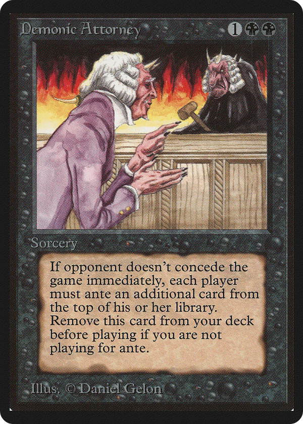 Demonic Attorney [Beta Edition]