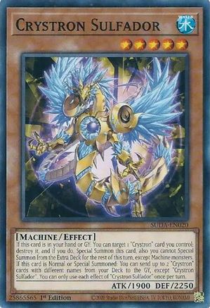 Crystron Sulfador (SUDA-EN020) - Supreme Darkness 1st Edition
