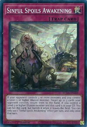 Sinful Spoils Awakening (SUDA-EN069) - Supreme Darkness 1st Edition