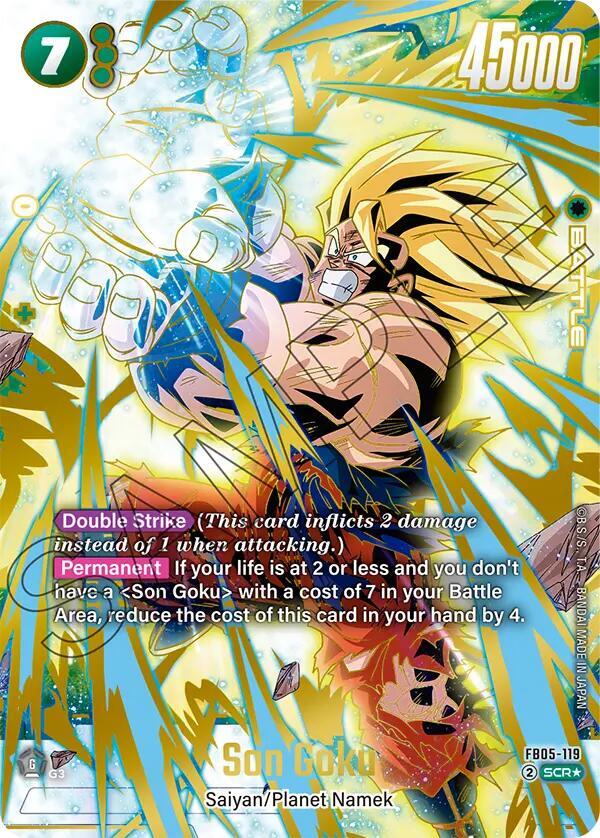 Son Goku (FB05-119) (Alternate Art) - New Adventure (FB05)
