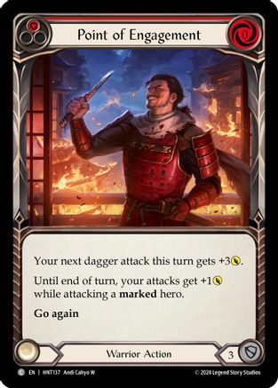 Point of Engagement (Red) [HNT137] (The Hunted)