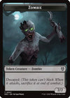Zombie (0007) // Zombie (0003) Double-Sided Token [Aetherdrift Tokens]